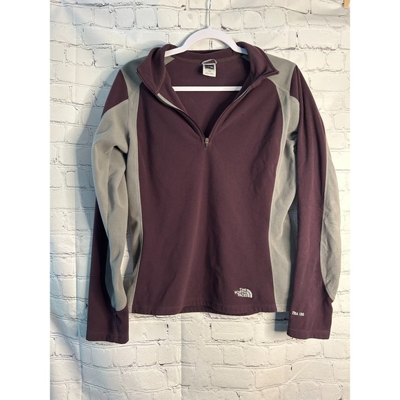 Women's The North Face TKA 100 Fleece Pullover. SZ M. - Picture 2 of 5